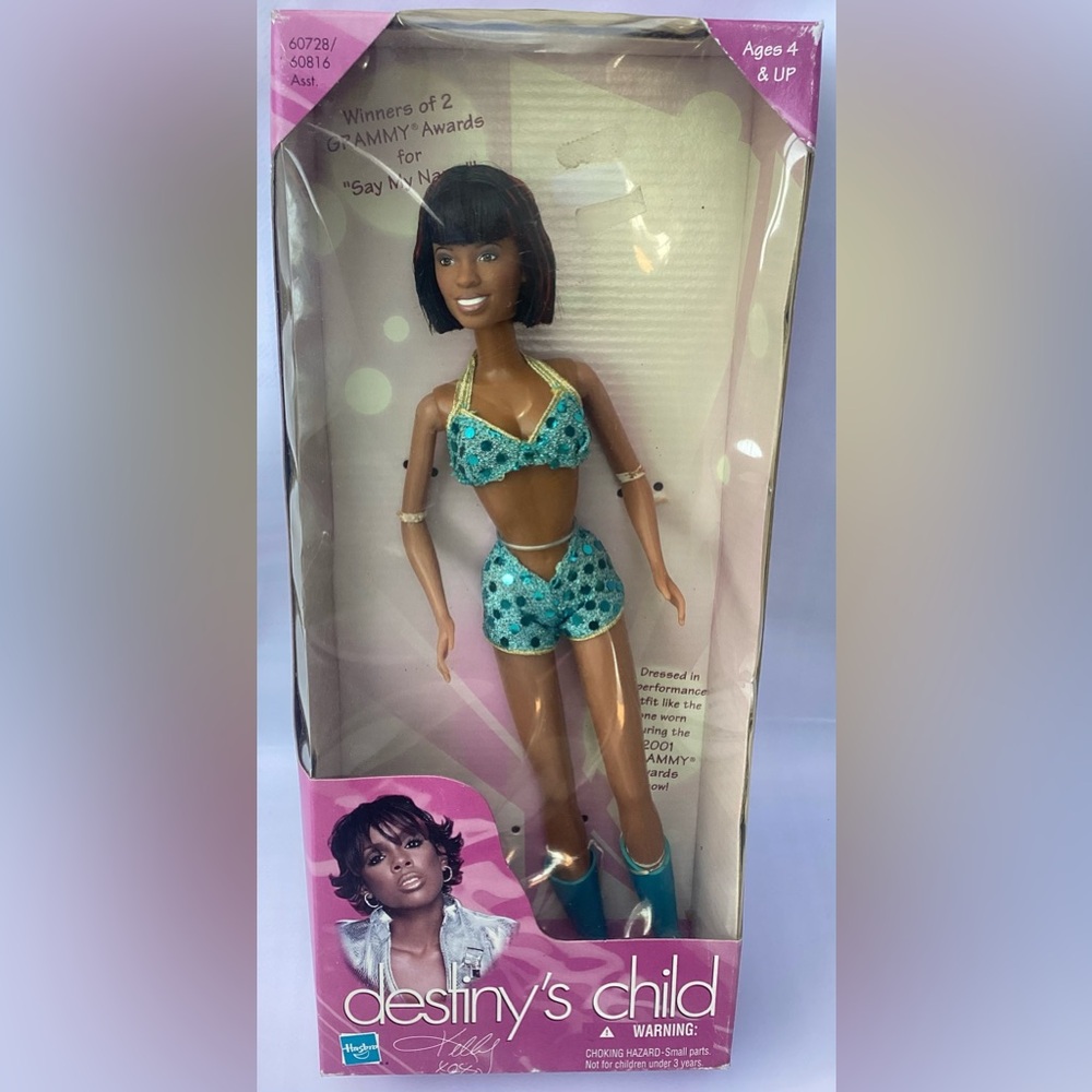 Vintage NEW IN BOX Destiny's Child Kelly Rowland Doll Hasbro 2001